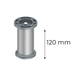 Axio Kapsan Baza Ayağı Mat Krom Toz Boya