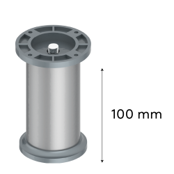 Axio Kapsan Baza Ayağı Mat Krom Toz Boya