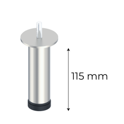 Luma Kapsan Koltuk Ayağı Mat Krom