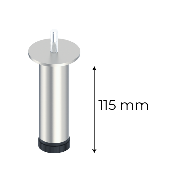 Luma Kapsan Koltuk Ayağı Mat Krom